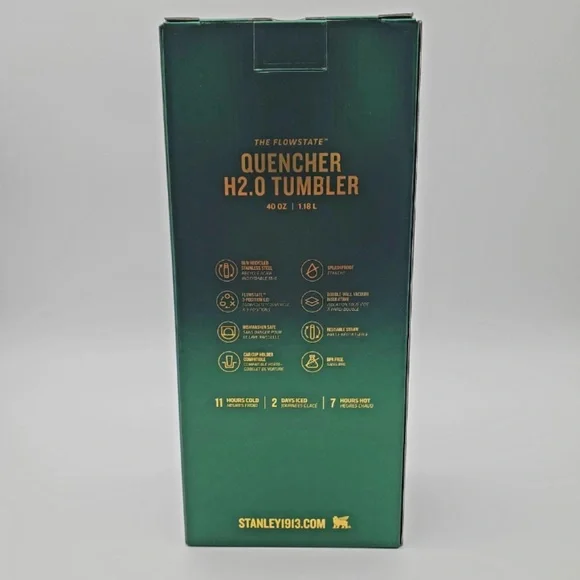 Limited Edition 2025 St Patrick’s Green Stanley 40oz Tumbler - Picture 8 of 12